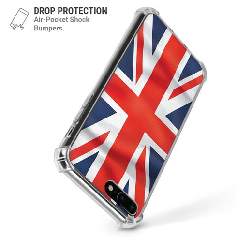 Great Britain Flag iPhone 7/8 Plus Clear Case