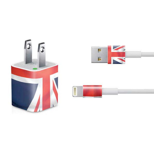Great Britain Flag iPhone Charger (5W USB) Skin