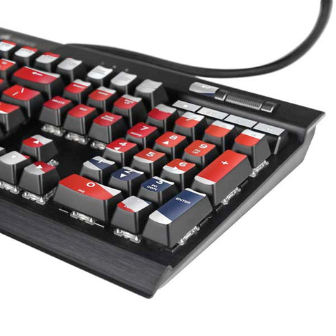 Great Britain Flag K95 RGB PLATINUM Mechanical Gaming Keyboard Skin