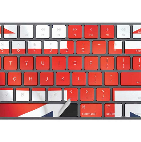 Great Britain Flag Magic Keyboard with Numeric Keypad Skin