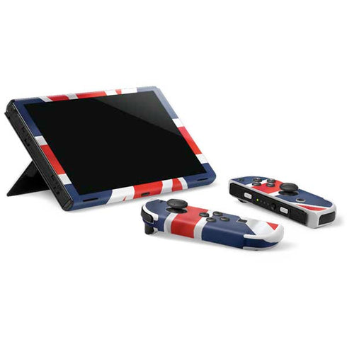 Great Britain Flag Nintendo Switch OLED (2021) Skin