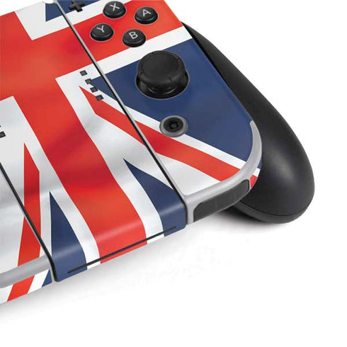 Great Britain Flag Nintendo Switch OLED (2021) Skin