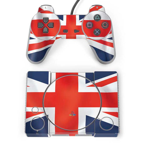 Great Britain Flag PlayStation Classic Bundle Skin
