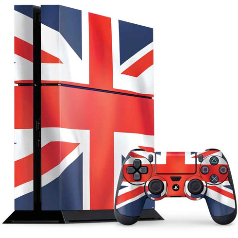 Great Britain Flag PS4 Console and Controller Bundle Skin