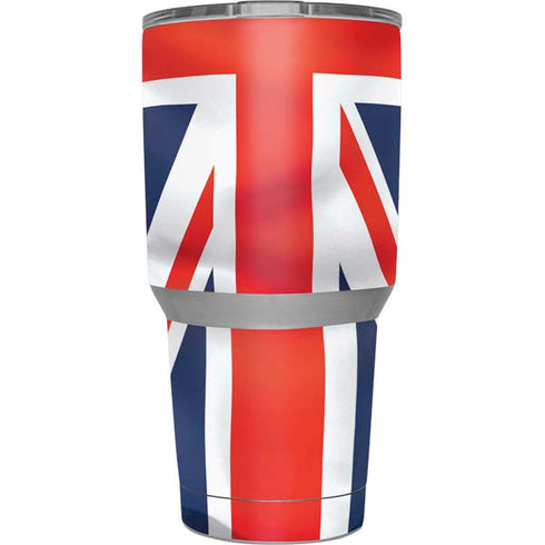 Great Britain Flag Yeti 30oz Rambler Tumbler Skin