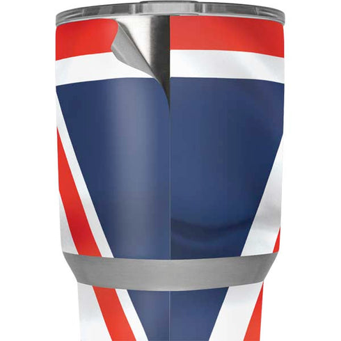 Great Britain Flag Yeti 30oz Rambler Tumbler Skin