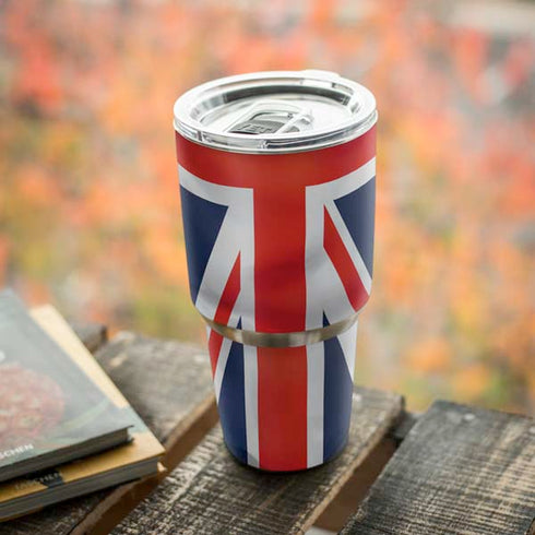 Great Britain Flag Yeti 30oz Rambler Tumbler Skin