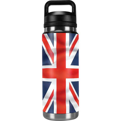 Great Britain Flag YETI Rambler 26oz Bottle Skin