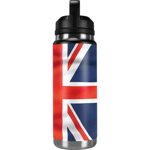 Great Britain Flag YETI Rambler 26oz Bottle Skin