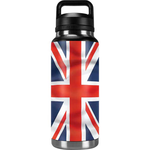 Great Britain Flag YETI Rambler 36oz Bottle Skin