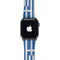 Greece Flag Distressed Apple Watch Band 42-44mm