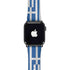 Greece Flag Distressed Apple Watch Band 42-44mm