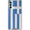 Greece Flag Distressed Galaxy A13 5G Clear Case