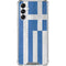 Greece Flag Distressed Galaxy A14 5G Clear Case