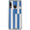 Greece Flag Distressed Galaxy A30 Clear Case