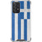 Greece Flag Distressed Galaxy A52 5G Clear Case