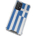 Greece Flag Distressed Galaxy A52 5G Clear Case