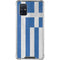 Greece Flag Distressed Galaxy A71 5G Clear Case