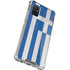 Greece Flag Distressed Galaxy A71 5G Clear Case