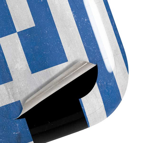 Greece Flag Distressed Galaxy Buds Live Skin