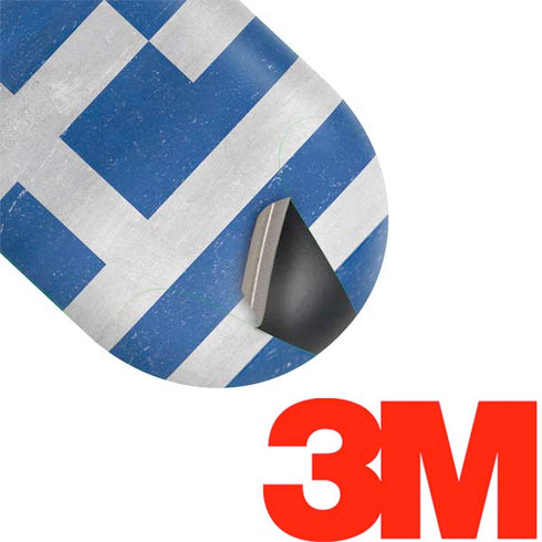 Greece Flag Distressed Galaxy Buds Skin