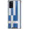 Greece Flag Distressed Galaxy Note20 5G Clear Case