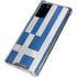 Greece Flag Distressed Galaxy Note20 5G Clear Case