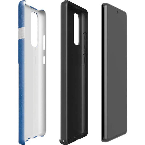 Greece Flag Distressed Galaxy Note20 5G Pro Case