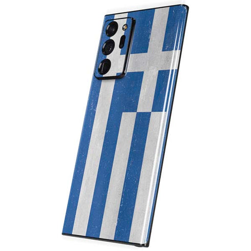 Greece Flag Distressed Galaxy Note20 Ultra 5G Skin