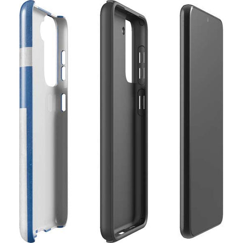 Greece Flag Distressed Galaxy S21 FE Pro Case