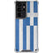 Greece Flag Distressed Galaxy S21 Ultra 5G Clear Case