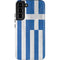 Greece Flag Distressed Galaxy S22 Plus Pro Case