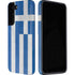 Greece Flag Distressed Galaxy S22 Plus Pro Case