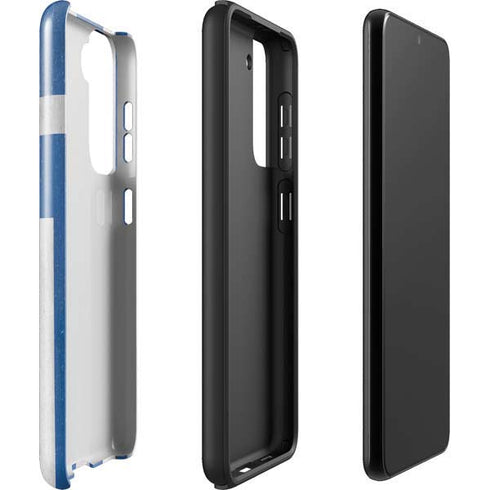 Greece Flag Distressed Galaxy S22 Pro Case