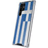 Greece Flag Distressed Galaxy S22 Ultra Clear Case