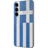 Greece Flag Distressed Galaxy S23 FE Skin