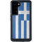 Greece Flag Distressed Galaxy S23 Plus Waterproof Case