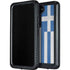 Greece Flag Distressed Galaxy S23 Plus Waterproof Case