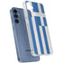 Greece Flag Distressed Galaxy S24 Clear Case
