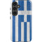 Greece Flag Distressed Galaxy S24 Plus Impact Case