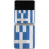 Greece Flag Distressed Galaxy Z Flip3 5G Skin