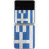 Greece Flag Distressed Galaxy Z Flip4 5G Skin