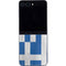 Greece Flag Distressed Galaxy Z Flip5 5G Skin