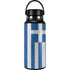 Greece Flag Distressed Hydro Flask 32oz Wide Mouth Skin