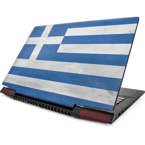 Greece Flag Distressed Lenovo IdeaPad Skin
