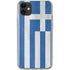 Greece Flag Distressed iPhone 11 Clear Case