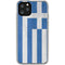 Greece Flag Distressed iPhone 11 Pro Clear Case