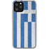 Greece Flag Distressed iPhone 11 Pro Clear Case