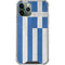 Greece Flag Distressed iPhone 12 Pro Max Clear Case