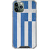 Greece Flag Distressed iPhone 12 Pro Max Clear Case